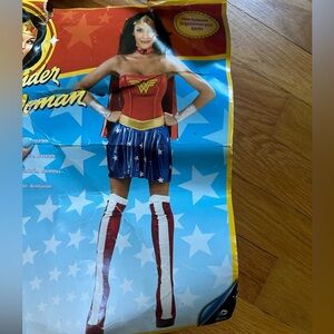 Plus size Wonder Woman Halloween costume